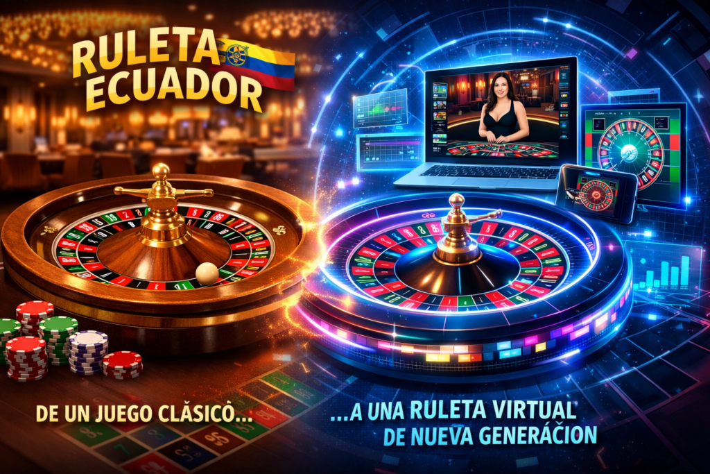 Ruleta Ecuador cómo la ruleta online se transformó de un juego clásico en una ruleta virtual digital de nueva generación